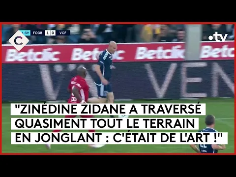 Download MP3 Zidane de retour sur la pelouse des Girondins de Bordeaux - La Story - C à Vous - 15/05/2024