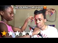 I WENT TO THE WORST REVIEWED HAIR SALON IN MY CITY