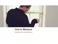 How to Measure for Blinds and Shades Inside Mount Bali Blinds