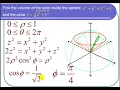 Using Spherical Coordinates to Find the Volume Between a Cone and a Sphere