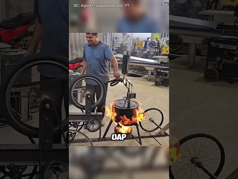 Membuat Motor Berbahan Bakar Air🤯 (@professorpardalbrasil)