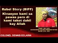 Lagu Rebel Story: Kinanyon kami sa pawas pero di kami takot dahil kay Allah (Tommy Abu Nasi)