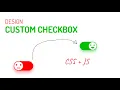 CSS Custom Checkbox Design in HTML CSS