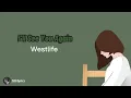 Lagu I'll See You Again - Westlife (lyrics dan terjemahan)
