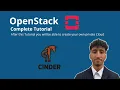 Openstack Tutorial Lab 8 Install and Configure Cinder Block Storage Service