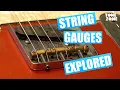 String Gauges Compared 9 to 12 can you hear the difference