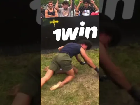 Manhandled him #mma #streetbeefs