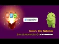 Convert web application into android application Capacitor Js HTML to APK