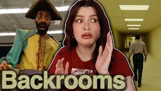 Mentally ill Girl Watches *BACKROOMS* w/o Lore Knowledge