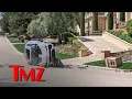Scott Disick s Lamborghini Flipped on its Side in Crash Photos TMZ TV