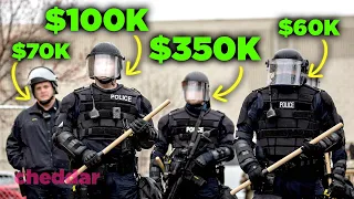 why some american police make surprisingly high salaries none of the above