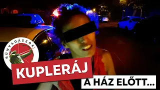 KUPLERÁJ🚨a HÁZ ELŐTT🚔🚫