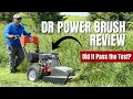 Does the DR Power Brush Cutter Work For Our Property Real Test Results