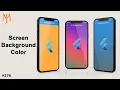 Flutter Tutorial - Set Screen Background Color Gradient Background In 7 Minutes