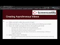 Asynchronous Learning Tips