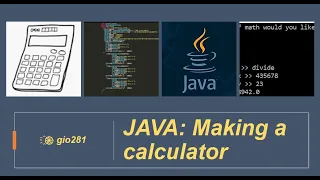 JAVA Making a simple 4-function calculator