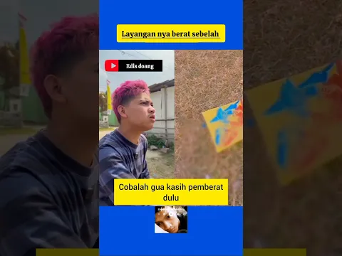layangannya berat sebelah #ompedvisual