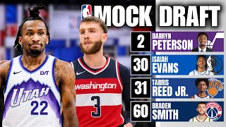 2026 NBA Mock Draft During the NBA Finals FULL First Second Rounds