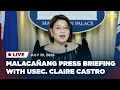 Download Lagu LIVESTREAM: Malacañang press briefing with Usec. Claire Castro (July 10, 2025)