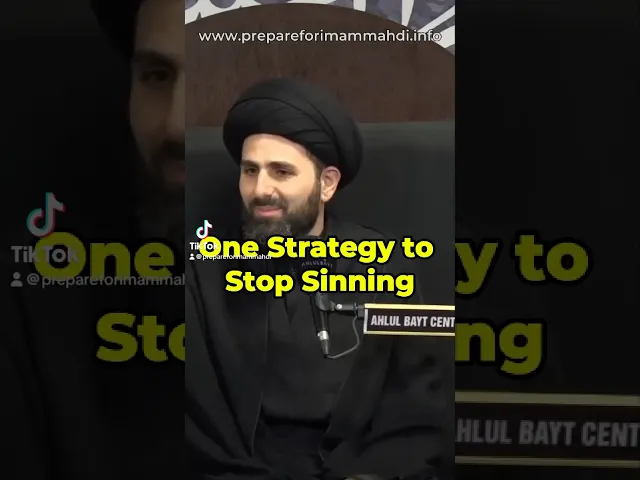 ⁣One Strategy to Stop Sinning | Sayed Mohammed Baqir Qazwini #imammahdi #prophetmuhammad #ahlulbayt