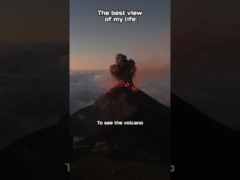 You can’t beat this volcano view from Acatenango