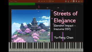 Download [Arrange] Streets of Elegance (Genshin Impact Inazuma OST) - Yu-Peng Chen MP3