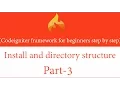 Codeigniter tutorial for beginner step by step in part-3 Install and directory structure