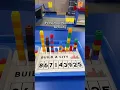 Here s a fun preschool math tray we re using a build-a-city mat with correlating numbers