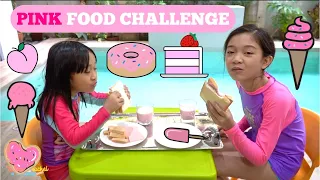 Download Eating Only Pink Food for 24 Hours Challenge MP3