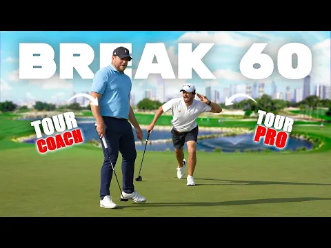 DP WORLD TOUR Player \u0026 UK’s #1 Golf Coach Attempt To BREAK 60!