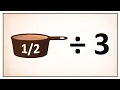 How to Divide Cup by 3 Easy Kitchen Math