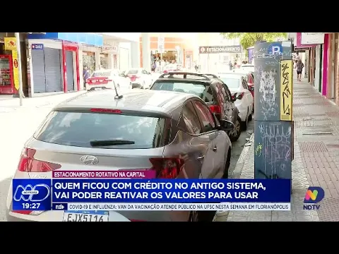 Estacionamento rotativo: créditos do antigo aplicativo podem ser reativados para uso