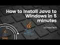 How Install Java JDK 20 on Windows 10 Sinhala Tutorial