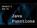 1 7 Java Functions