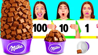 100 Ăn Lớp Thách thức | Thủ Thuật Nhà Bếp Vui Nhộn