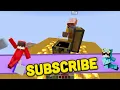 Surviving on ONE LUCKY BLOCK with my CRUSH!