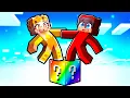 Download Lagu Surviving on ONE LUCKY BLOCK with my CRUSH!