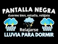 Download Lagu Lluvia Fuerte Sin Truenos - PANTALLA NEGRA 3H | Para Dormir Sin Interrupciones Sonidos Relajantes