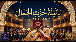 يا ليلة حزت الجمال   موشح أندلسي بأوركسترا سيمفونية كاملة                         دندنها