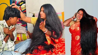 Long Hair Play By Student Angry Teacher Slaps Her Student Thickest Hair Queen Sonali S Hair 