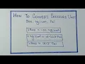 HOW TO CONVERT PRESSURE UNIT BAR psi