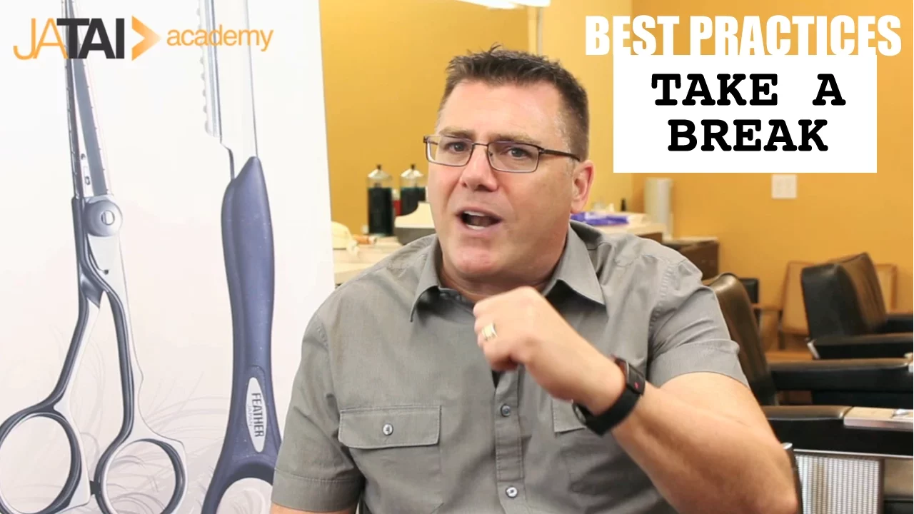 Best Practices for Barbers and Cosmetologists: Take a break