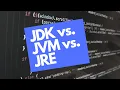 JAVA BEGINNERS 1 Java JDK JVM JRE