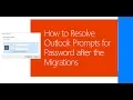 Outlook prompts for password