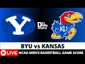 BYU VS KANSAS LIVE - NCAAM Basketball Game Score FEB 27 2024