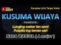 Download Lagu KUSUMA WIJAYA - Karaoke Nada WANITA / CEWEK ( Pawestri / Rendra Kemana ) Koplo Pargoy Jaranan