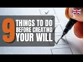 9 Things to Prepare Before Creating Your Will Will Writing Checklist