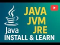 Java JDK JRE and JVM Explained Install JDK Step-by-Step for Beginners