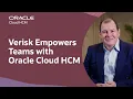Verisk Elevates Employee Experience with Oracle Cloud HCM