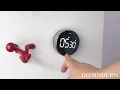Rotation Countdown Timer with LED Display Adjustable Sound Magnetic Installation